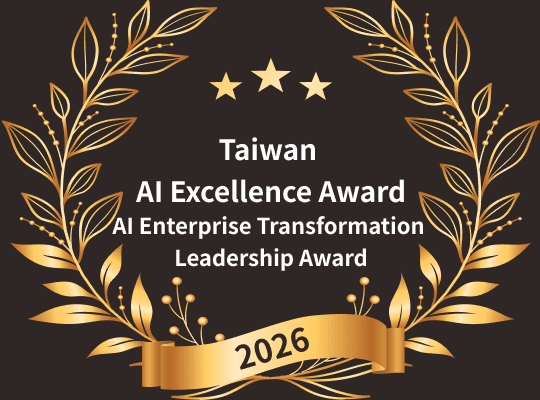 2026 Taiwan AI Excellence Award — AI Enterprise Transformation Leadership Award