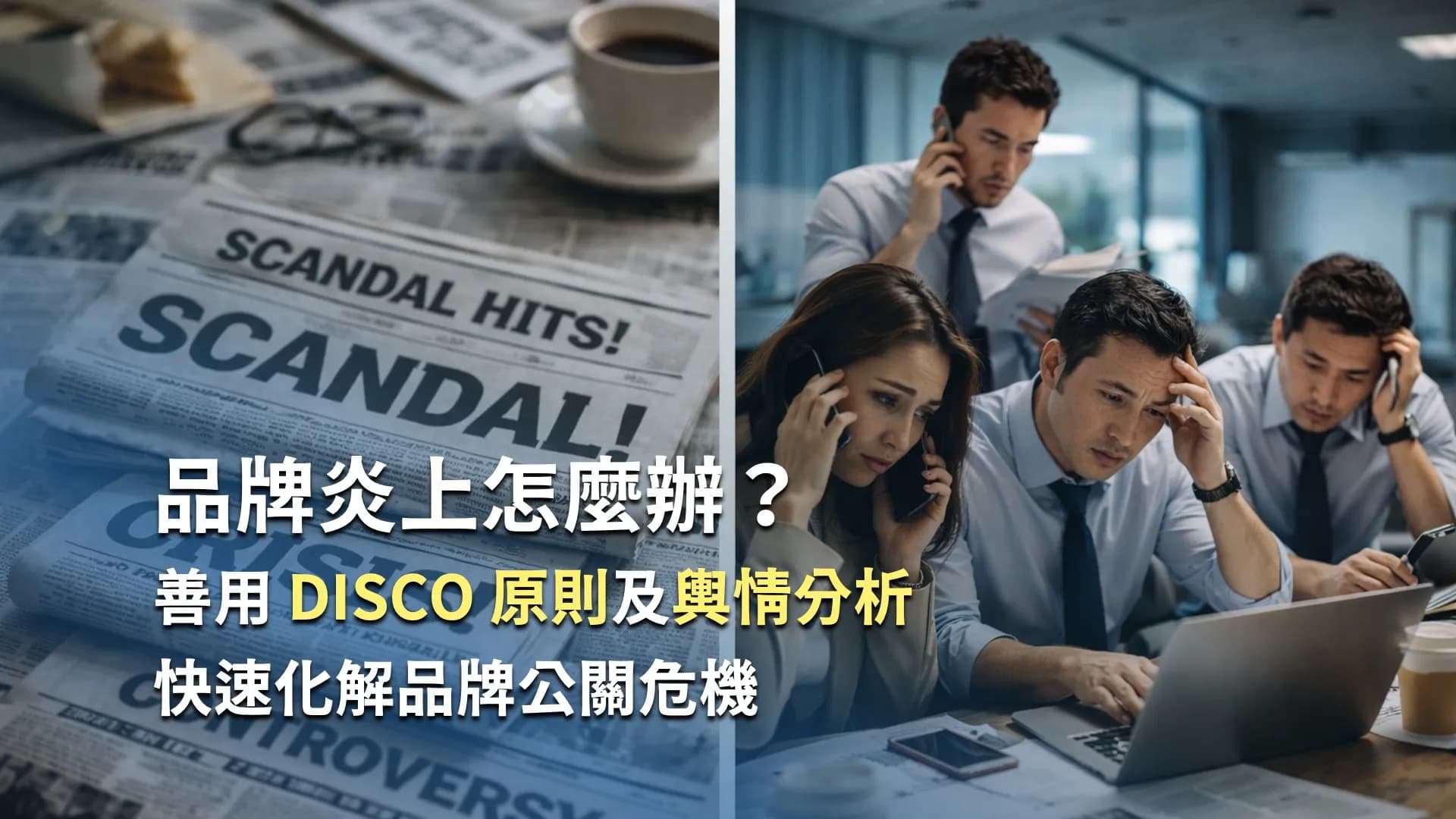品牌炎上怎麼辦?如何運用 DISCO 原則與輿情分析化解品牌公關危機?